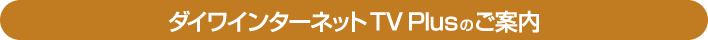 �_�C���C���^�[�l�b�gTV Plus�̂��ē�
